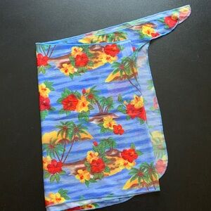 3/25$ Tropical Swim Wrap Sarong